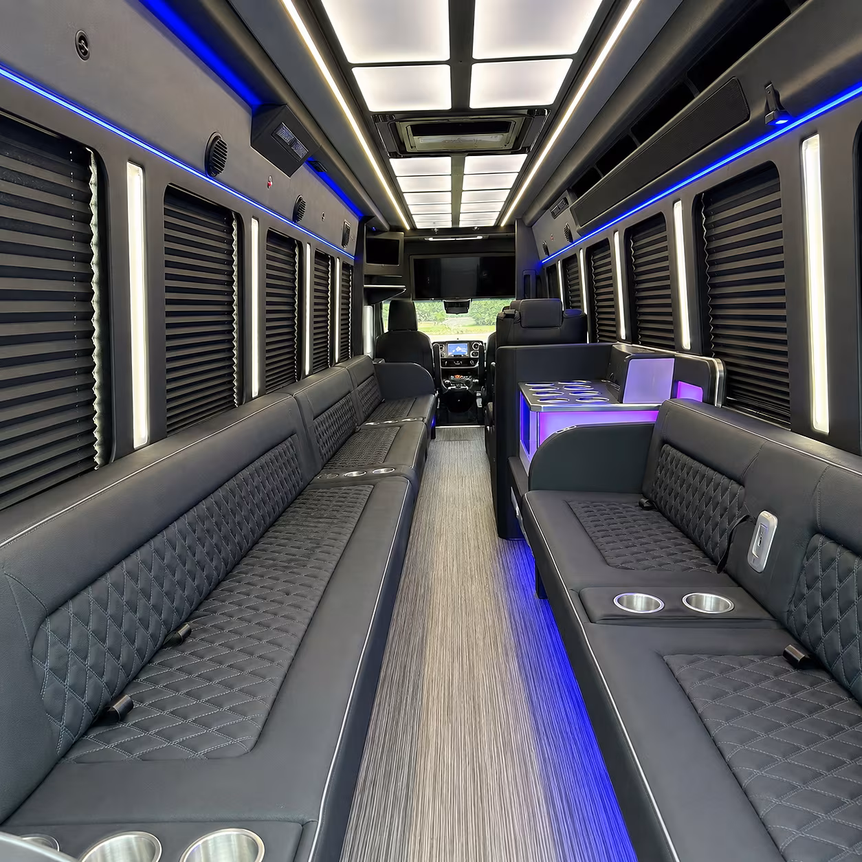 port st lucie night on town party bus rental