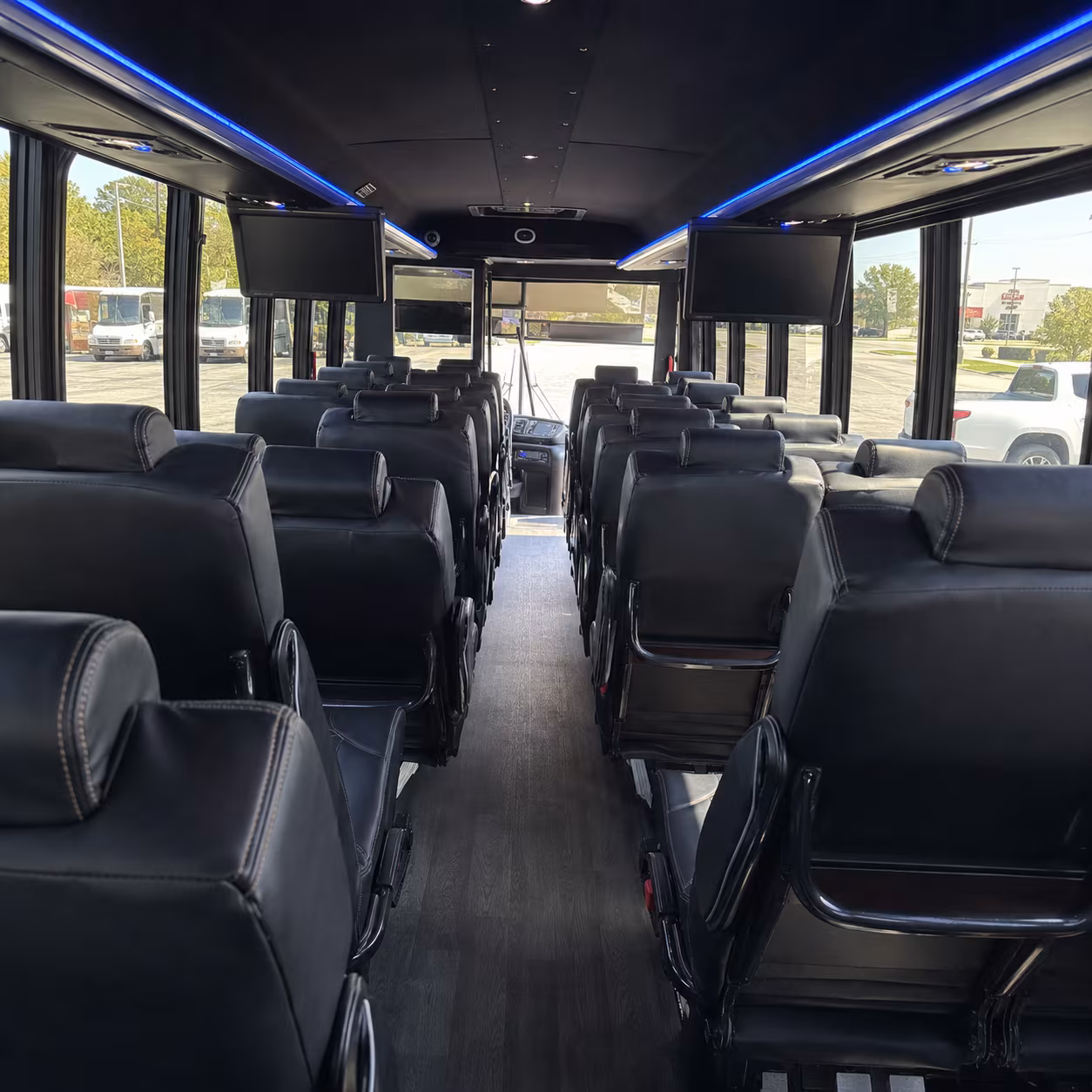 port st lucie sporting event transportation onboard seating