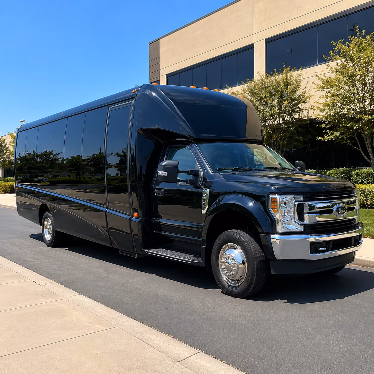 wellington school sports team and fan group charter bus rentals in wellington