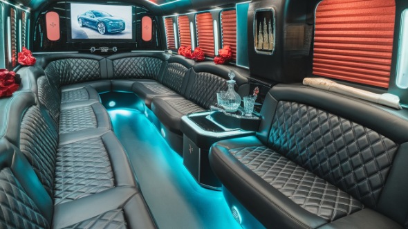 party bus rental interior lake worth
